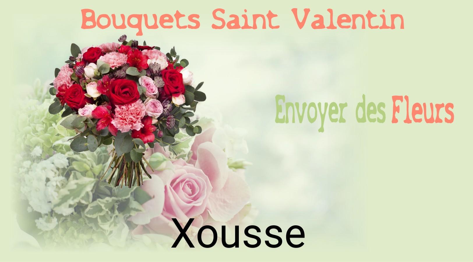 Roses de Saint-Valentin livrées à Xousse